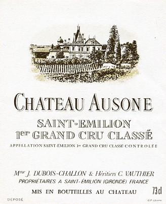 Château Ausone St.-Emilion 1959